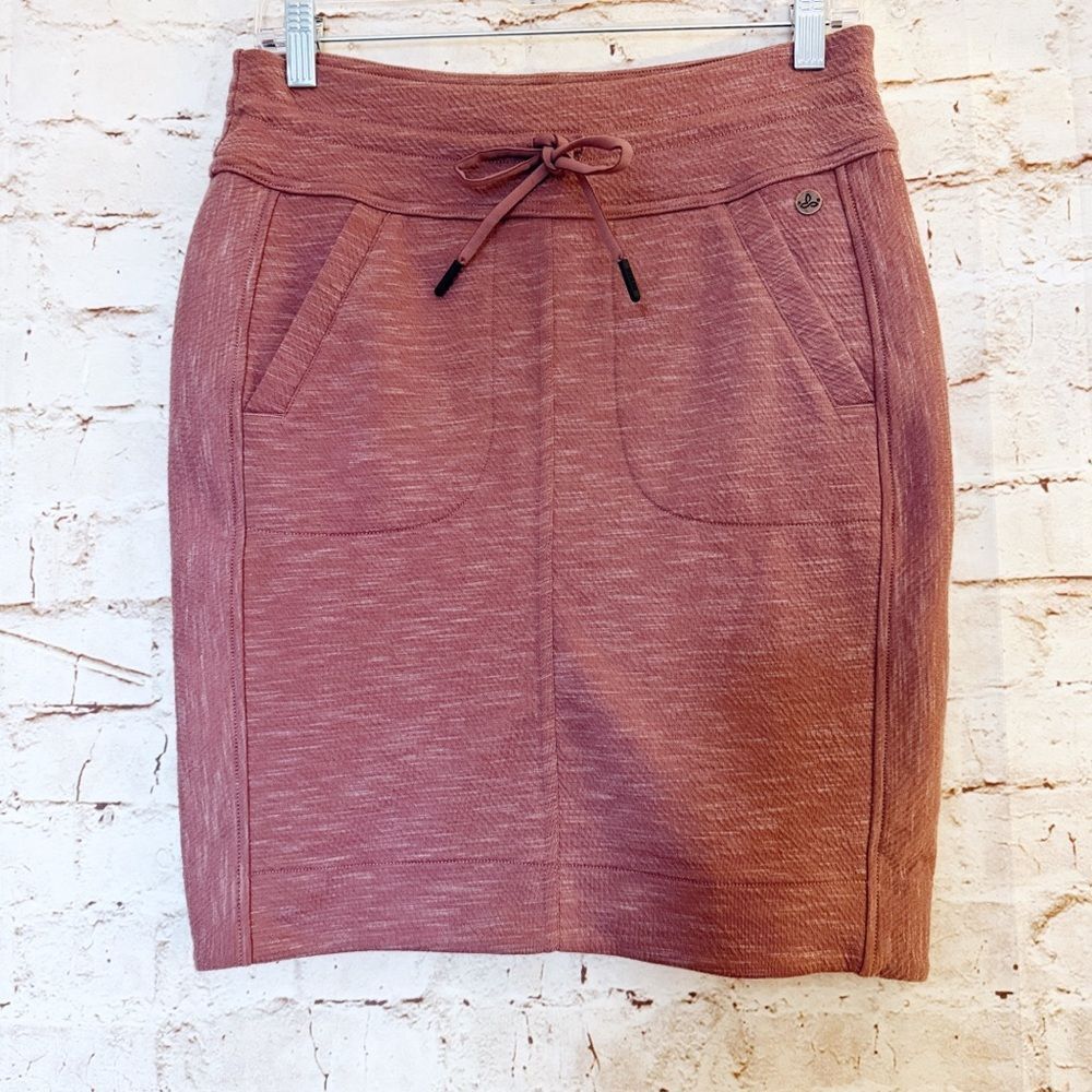 Prana sunrise knit pull on skirt